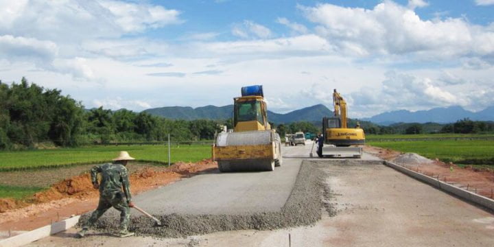 Silica Fume Powder Used in Concrete Road Construction