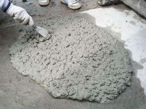 Silica fume rate in mixing concrete